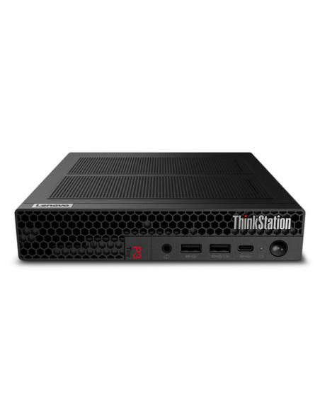 Lenovo ThinkStation P3 Tiny Intel® Core™ i5 i5-14500T 16 GB DDR5-SDRAM 512 GB SSD NVIDIA T400 Windows 11 Pro Mini PC Stazione