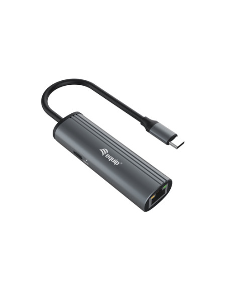 Equip Adattatore da USB-C a RJ45 per rete Gigabit + 100W USB PD