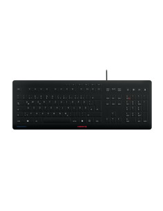 CHERRY Stream tastiera Universale USB QWERTZ Tedesco Nero