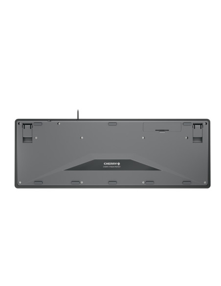 CHERRY Stream tastiera Universale USB QWERTZ Tedesco Nero