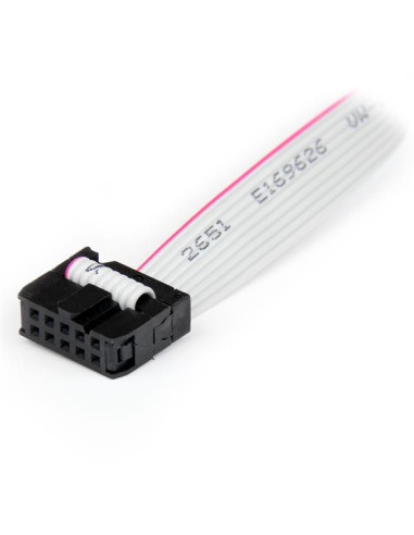 StarTech.com Staffa porta seriale DB9 16" a 2 porte a header a 10 pin