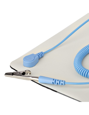 StarTech.com Tappeto Antistatico ESD per pavimento e banco di lavoro - Tappetino antistatico per riparazioni elettroniche con ca