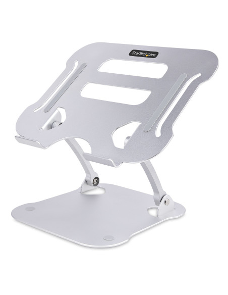 StarTech.com Supporto per PC Portatile da Scrivania - Stand Ergonomico ad Altezza Regolabile per Notebook, Rialzo Inclinato in A