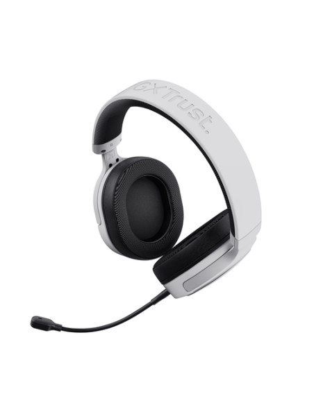 Trust GXT 498 Forta Auricolare Cablato A Padiglione Gaming Nero, Bianco