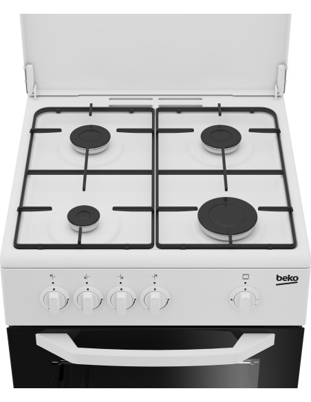 Beko CSG 42009 DW: Cucina a Gas, 50x50 cm