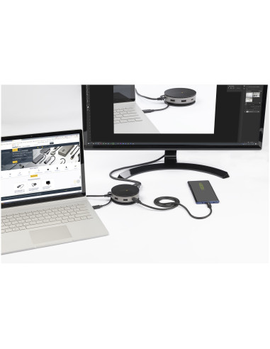StarTech.com Adattatore multiporta USB-C - Mini Docking station USB Tipo C a HDMI/ Displayport 4K 60Hz o VGA - 75W Power Deliver