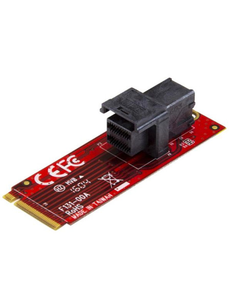 StarTech.com Scheda Adattatore PCI Express 3.0 U.2 (SFF-8643) a M.2 per SSD NVMe U.2 da 2,5"