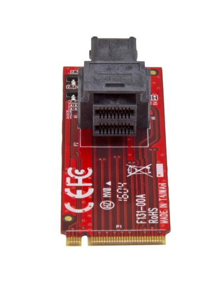 StarTech.com Scheda Adattatore PCI Express 3.0 U.2 (SFF-8643) a M.2 per SSD NVMe U.2 da 2,5"