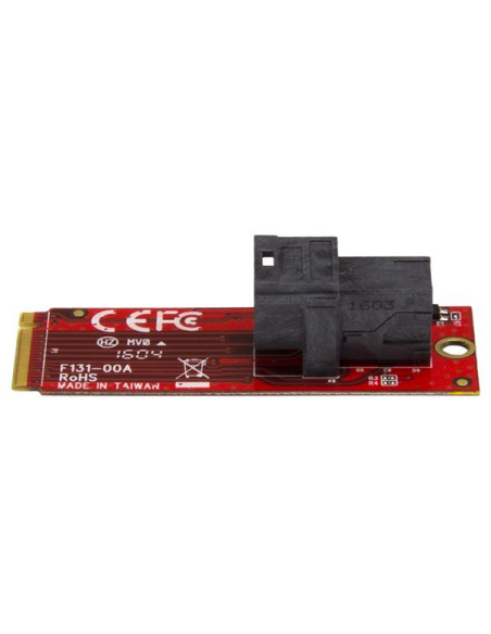 StarTech.com Scheda Adattatore PCI Express 3.0 U.2 (SFF-8643) a M.2 per SSD NVMe U.2 da 2,5"