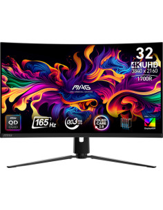 MSI MAG 321CUP QD-OLED Monitor PC 80 cm (31.5") 3840 x 2160 Pixel 4K Ultra HD Nero 2