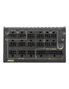MSI MEG Ai1600T PCIE5 alimentatore per computer 1600 W 24-pin ATX ATX Nero 2