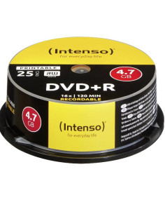 DVD+R 4.7GB 16X SPINDLE PRINTAB.25P