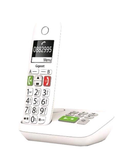 CORDLESS GIGASET E290A DECT SENIOR CON SEGRETERIA WHITE