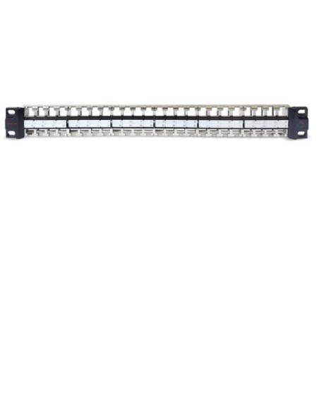 PANN.1U PER 48 RJ45S NERO