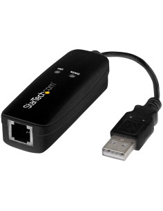StarTech.com Modem Fax USB 2.0 - Modeme sterno da 56K per V.92 - Modem/dongle/adattatore hardware per computer/portatile da USB