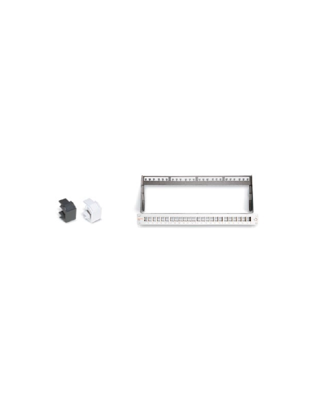 PANN.1U PER 24 RJ45S NERO