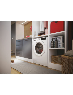 Hoover H-WASH 350 Lavatrice Slim 7kg, Classe A-10%, 1400 giri, Bianco, H3WP4474TAM6/1-S 2
