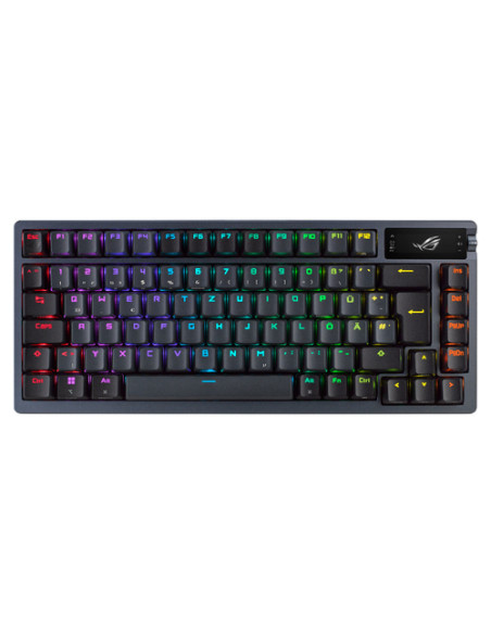 ASUS ROG Azoth tastiera Gaming USB + RF Wireless + Bluetooth QWERTY Italiano Nero