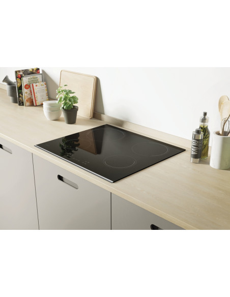 Candy Timeless CH64XB Nero Da incasso Ceramica 4 Fornello(i)