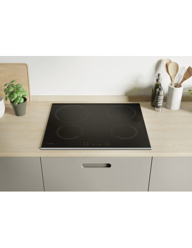 Candy Timeless CH64XB Nero Da incasso Ceramica 4 Fornello(i)