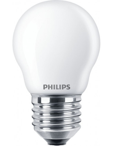 Philips Lampadina candela smerigliata a filamento 60 W P45 E27