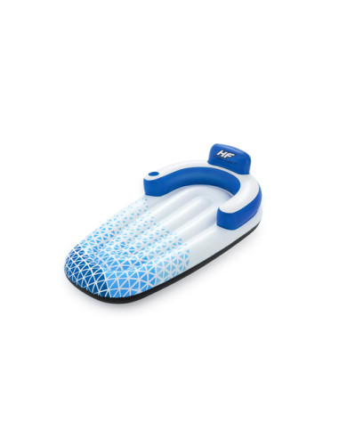 Bestway 43533 galleggiante da piscina e da spiaggia Blu, Bianco Fantasia Sedia a sdraio galleggiante
