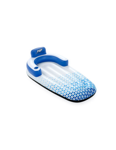 Bestway 43533 galleggiante da piscina e da spiaggia Blu, Bianco Fantasia Sedia a sdraio galleggiante