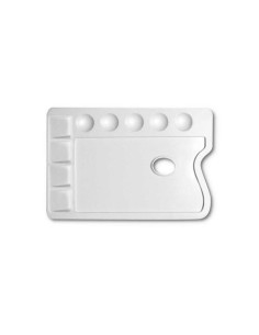 TAVOLOZZA RETTANGOLARE PLAST.