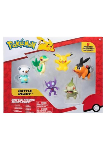PKMN BATTLE FIGURE 6PERS DLX ASS.4