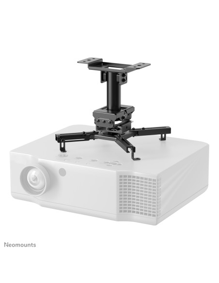 Neomounts CL25-530BL1 Supporto a soffitto beamer - alt. 25,5 cm - montaggio facile - mobilità completa