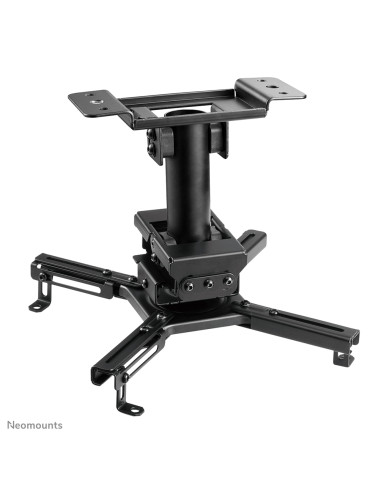Neomounts CL25-530BL1 Supporto a soffitto beamer - alt. 25,5 cm - montaggio facile - mobilità completa