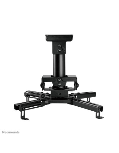 Neomounts CL25-530BL1 Supporto a soffitto beamer - alt. 25,5 cm - montaggio facile - mobilità completa