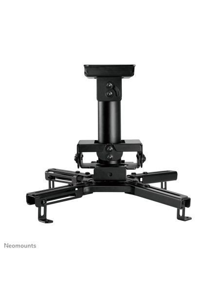 Neomounts CL25-530BL1 Supporto a soffitto beamer - alt. 25,5 cm - montaggio facile - mobilità completa