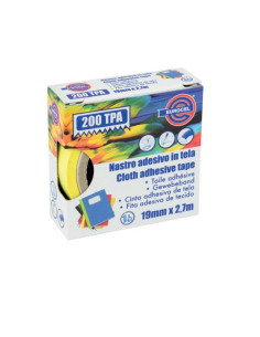 NASTRO TELA TPA200 GIALLO 19X2.7