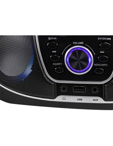 Trevi STEREO PORTATILE BOOMBOX CD DAB DAB+ USB WIRELESS AUX-IN CMP 588 DAB