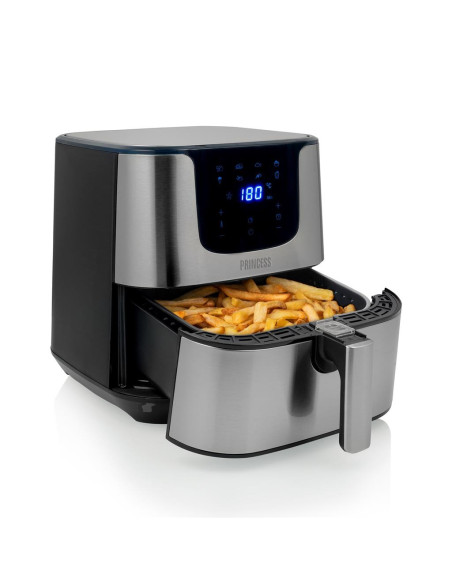 Princess 182060 Singolo 5,5 L Indipendente 1700 W Friggitrice ad aria calda Argento