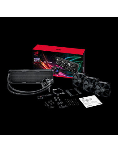 ASUS ROG STRIX LC 360 Processore Raffreddatore di liquidi tutto in uno 12 cm Nero