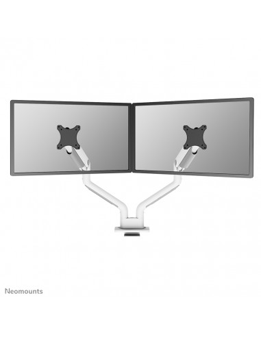 Neomounts DS70S-950WH2 Braccio per monitor 17-35" - molla a gas - Topfix - 180°-stop