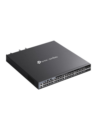 TP-Link Omada SG6654XHP switch di rete Gestito L3 Gigabit Ethernet (10/100/1000) Supporto Power over Ethernet (PoE) 1U Nero