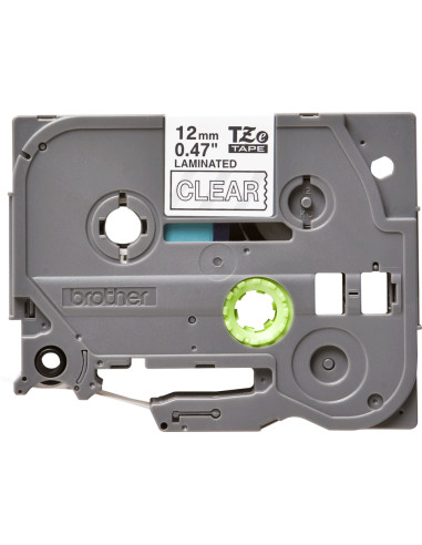 Brother TZE-135 nastro per etichettatrice Bianco su trasparente