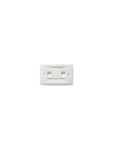 PLACCA 503 PER 2 KEYSTONE BIANCA