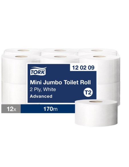 CF12 TORK CARTA IGIENICA MINI JUMBO
