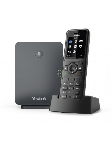 Yealink W77P telefono IP Nero TFT