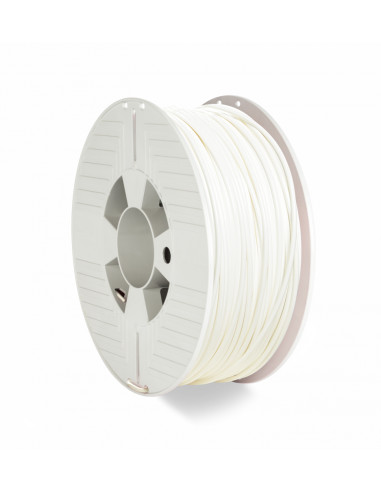 Verbatim 55058 materiale di stampa 3D Polietilene Tereftalato Glicole (PETG) Bianco 1 kg