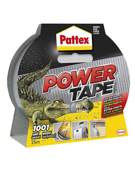 NASTRO POWER TAPE GRIGIO 50MMX25M