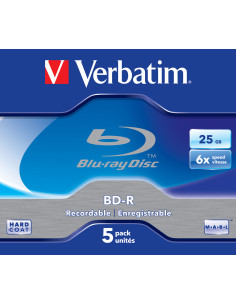Verbatim 43715 disco vergine Blu-Ray BD-R 25 GB 5 pz