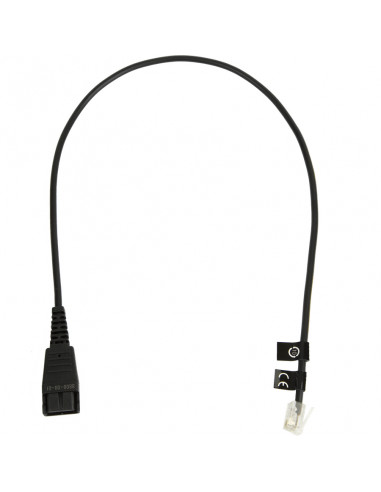 Jabra 8800-00-01 cavo telefonico 0,5 m Nero