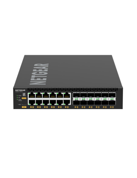 NETGEAR M4350-12X12F Gestito L3 10G Ethernet (100/1000/10000) 1U Nero