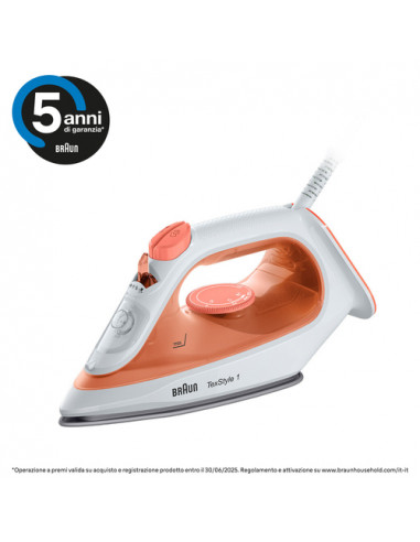 Braun TexStyle 1 Ferro a vapore SI1009OR