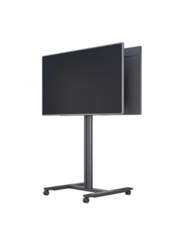 CARRELLO PER MONITOR BLACK